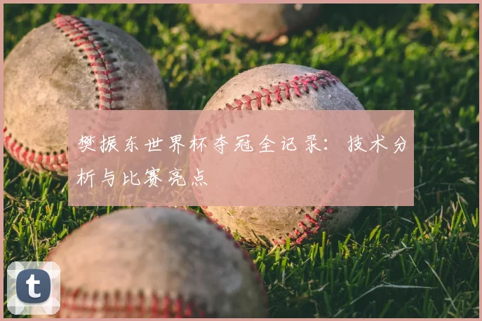 樊振东世界杯夺冠全记录:技术分析与比赛亮点
