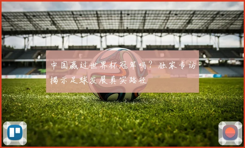 中国赢过世界杯冠军吗?独家专访揭示足球发展真实路径